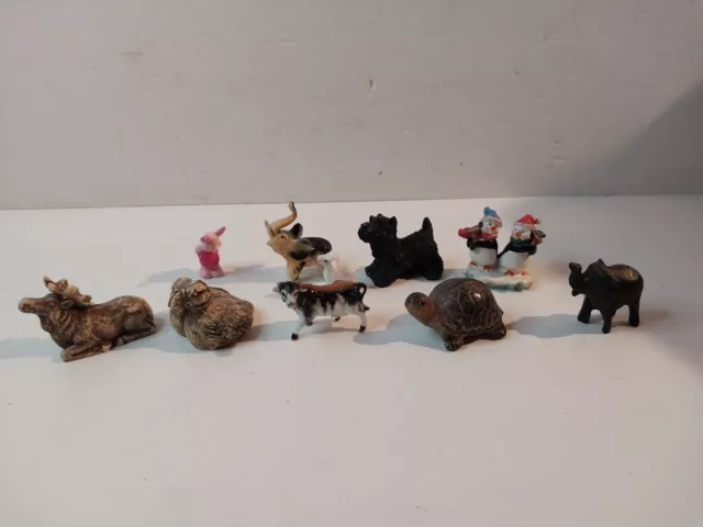 Lot Of Miniature animal figures