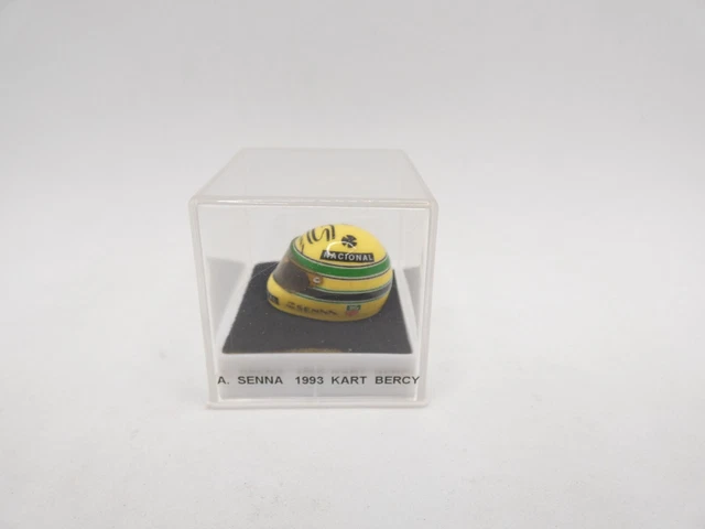 JF CREATIONS 1/12 Casque Ayron Senna Marlboro McLaren 1993 Shoei X4