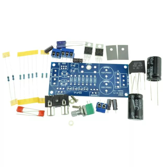 TDA2030A AUDIO POWER Amplifier Arduino DIY Kit Components OCL 18W x 2 ...