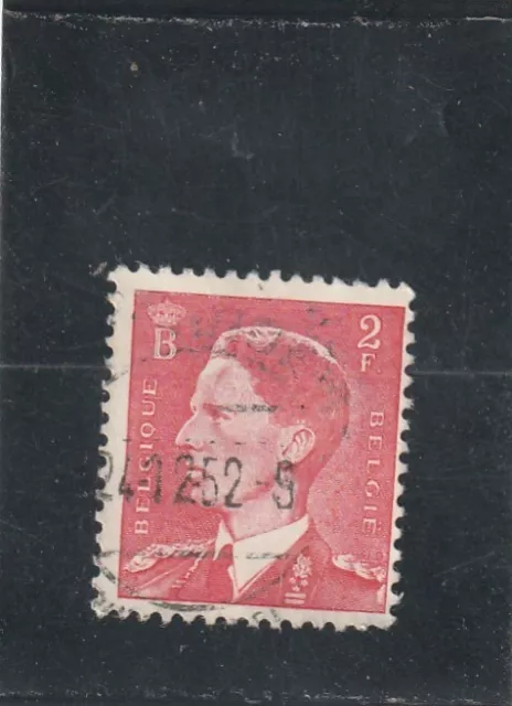 L5596 BELGIQUE timbre Y&T N° 910 de 1953 " Roi Baudouin  1er " Oblitéré