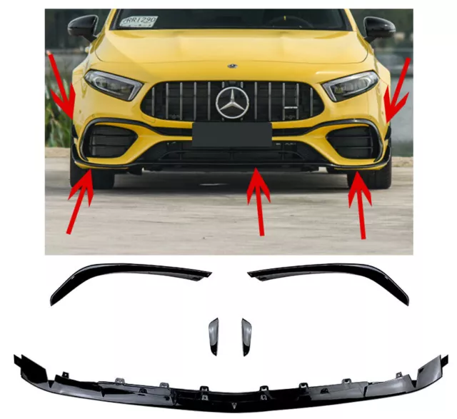 SPOILER AVANT SPOILER AVANT convient pour Mercedes W177 A45 AMG