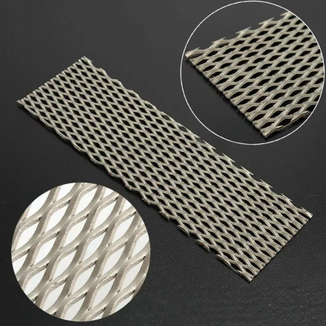 Recycled Titanium Mesh Electrode Sheet Plate for Electrolysis 50mm x 165mm