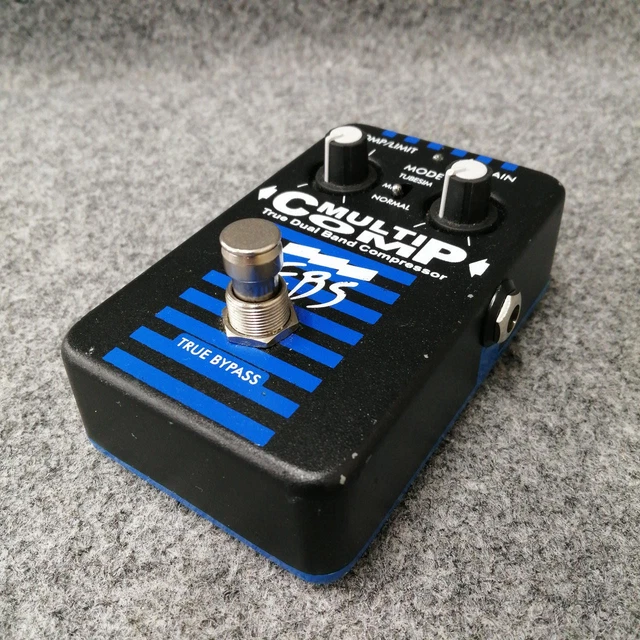 EBS MULTICOMP TRUE Dual Band Compressor Bass Effect Pedal