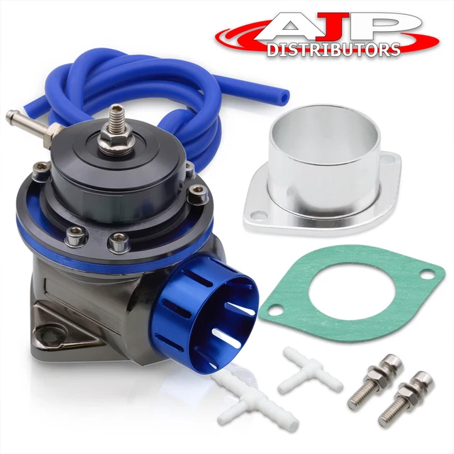 For Mitsubishi Adjustable Turbo Blow Off Valve Aluminum 40mm Bl + Flange