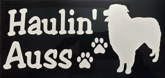 Aussie Rescue - Haulin' Auss decal