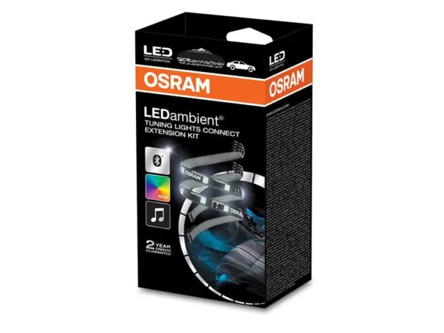 Osram RGB LED Ambient Tuning Lights EXTENSION Kit APP Bluetooth iOS Android
