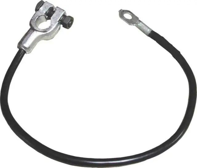 1963-69 Mopar Negative Battery Cable - Small Block 19" With Squared Head