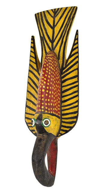 Bobo Fing Harvest Mask Bird Burkina Faso African Art