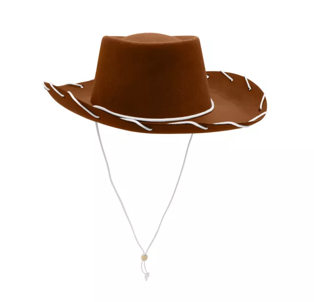 Adult Western 1950's Cowboy Cowgirl Ranch Story Hat Halloween Costume Accessory