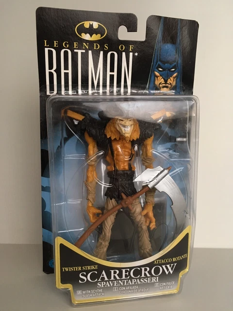 BATMAN (KENNER) LEGENDS OF BATMAN TWISTER STRIKE SCARECROW FIGURE (dark knight)