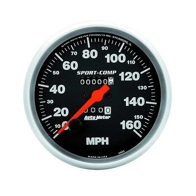 AutoMeter 5in Sport Comp 160mph Speedometer - 3995
