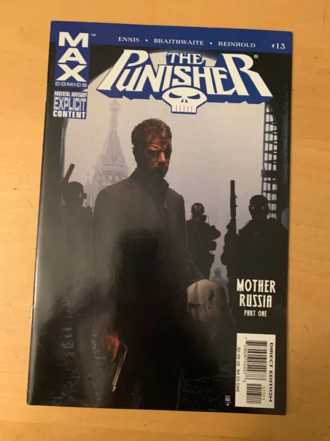 Punisher Max 13 14 Garth Ennis Mother Russia Part 1 2 Marvel Comics 1St Print