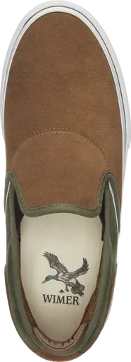 Emerica Wino G6 Slip On Shoes Mens in Brown Green-  -