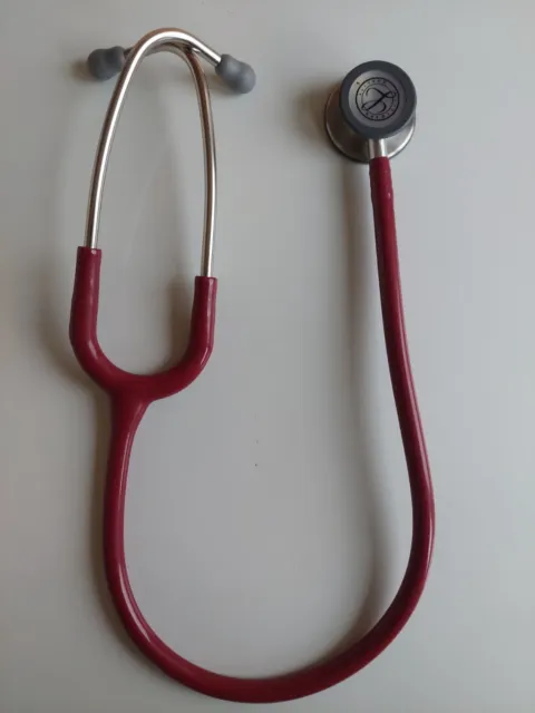 3M Littmann Classic III Stethoscope - Burgundy