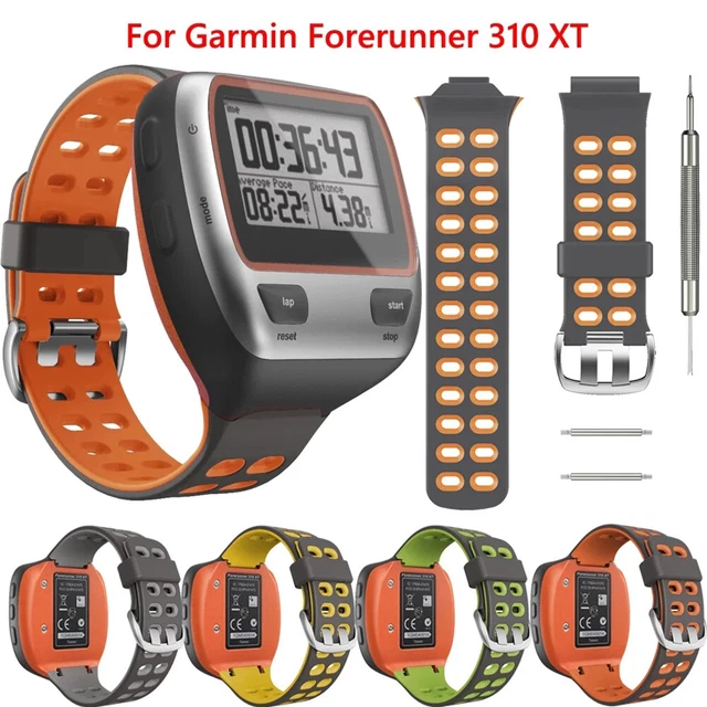 Replacement Silicone Wrist Watch Bracelet Strap Band For Garmin Forerunner 310xt