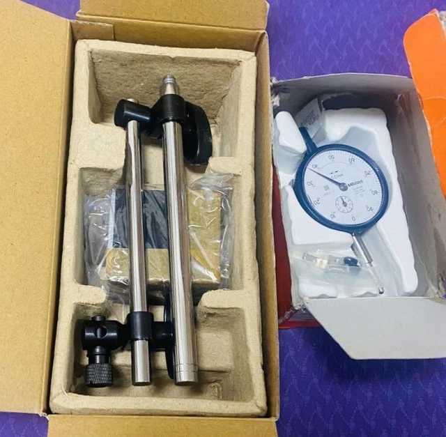 MITUTOYO MITUTOYO DIAL gauge and Kanetec magnetic base stand 2 sets