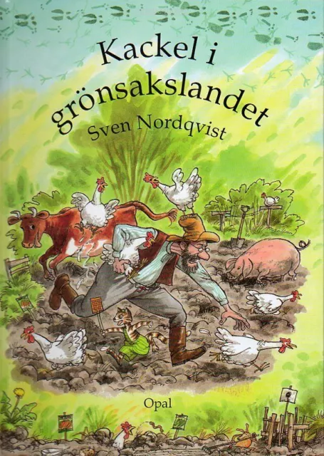 Buch Pettersson Pettson und Findus SCHWEDISCH: Kackel i Grönsakslandet Nordqvist