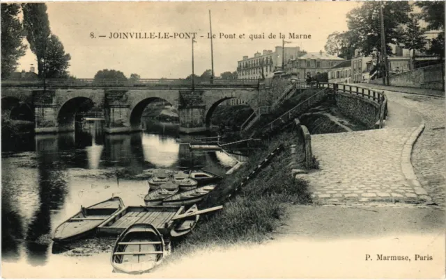 CPA Joinville Le Pont et quai de la Marne (1347896)