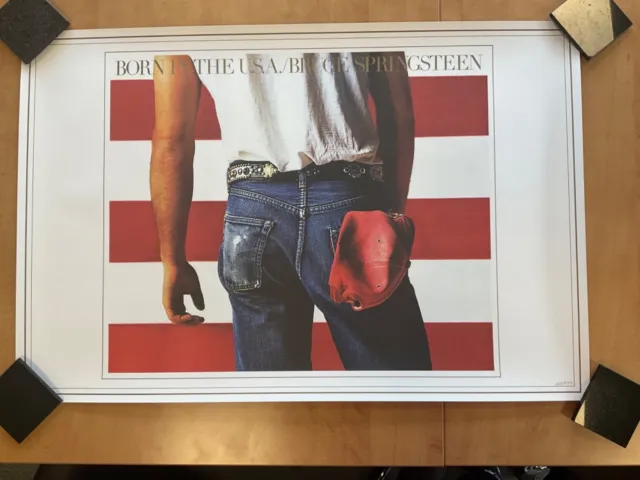 Bruce Springsteen Born in the USA lithograph print 97 x 69 cm