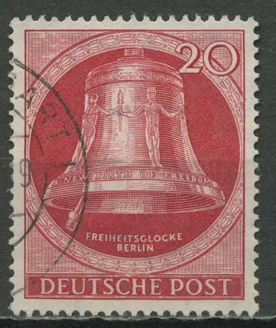 Berlin 1951 Freiheitsglocke, Klöppel nach links 77 gestempelt