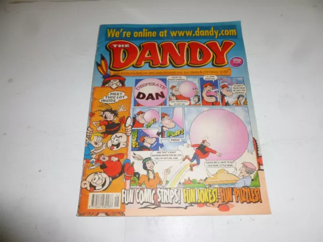 The DANDY Comic - No 3193 - Date 01/02/2003 - UK Paper Comic