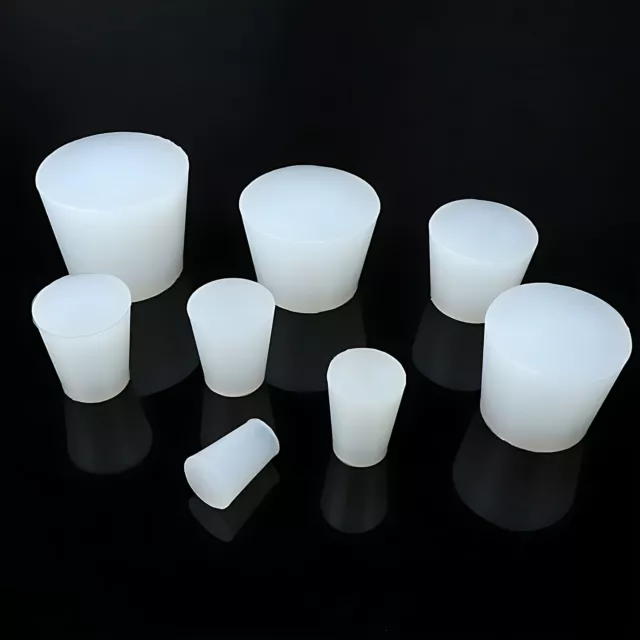 High Temp Silicone Rubber Tapered Plug Sealing Bungs Stoppers for Powder Coating
