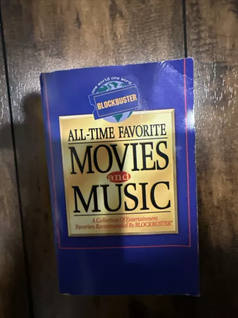 Vintage - Blockbuster All Time Favorite Movies and Music Paperback 1997