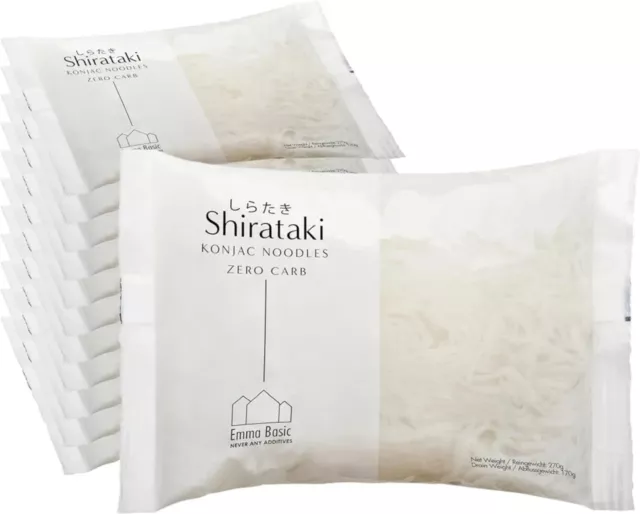 SALE! Emma Basic Shirataki Konjac Noodles 170g (Pack of 12) Vegan | Gluten Free