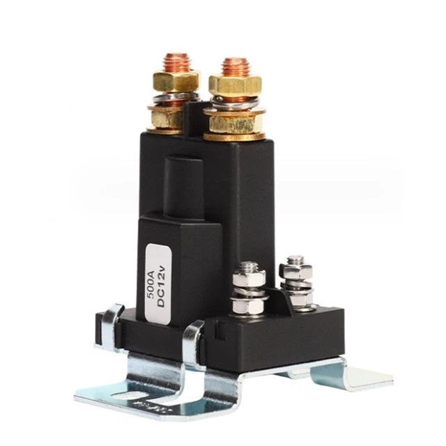 Cnornus Relais De Démarrage Interrupteur Magnétique 4 Pôles 12V - Compatible Ariens, Briggs & Stratton, Husqvarna, John Deere Et Plus