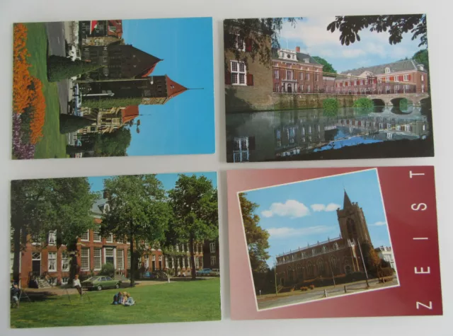 4x ZEIST Holland Postkarten Niederlande Postcards Lot Ansichtskarten ungelaufen