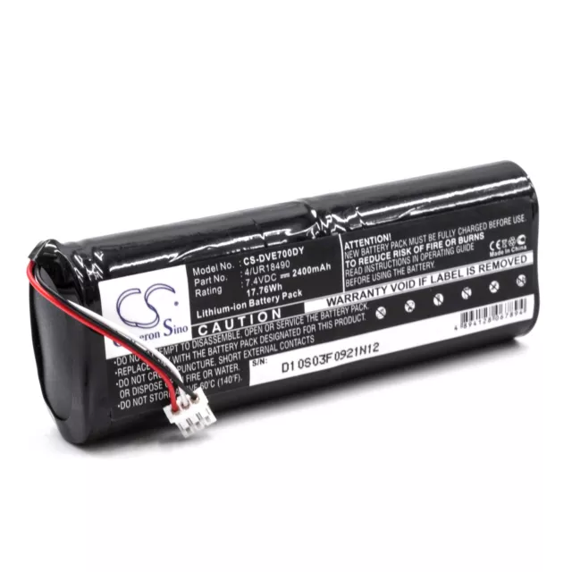 Akku für Sony 4/UR18490 2400mAh 7,4V Li-Ion