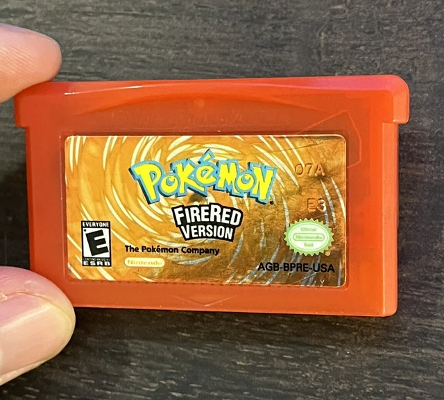 Pokemon Rouge feu pour Gameboy Advance version espagnole | Kaufen auf