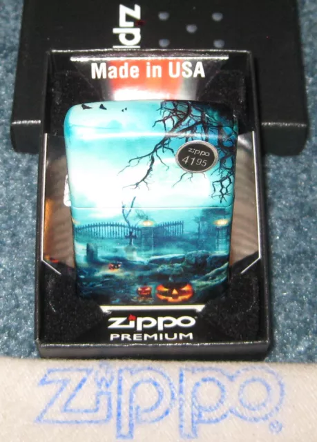 ZIPPO 540 DESIGN Lighter  HORROR GOTH DESIGN 48389  Mint In Box NEW  2022 SEALED