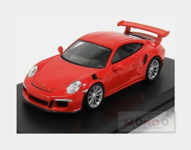 1:64 Spark Porsche 911 991 Gt3 Rs Coupe 2016 Lava Orange Y071 MMC