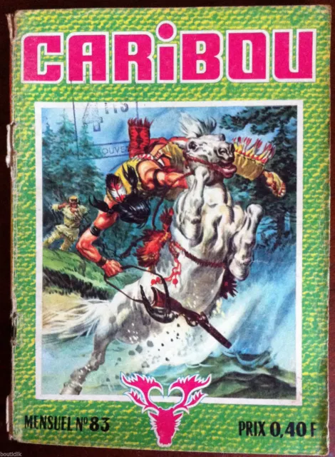 c)BD Petit Format; CARIBOU n°83 - Année 1967 - Ed. Impéria