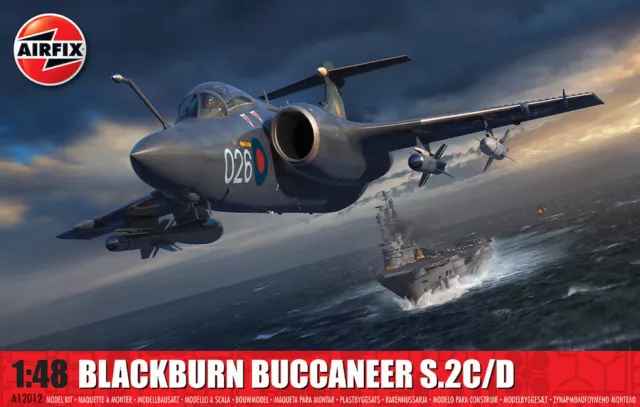 Airfix 1/48 Blackburn Buccaneer S.2C/D Plastic Model Kit