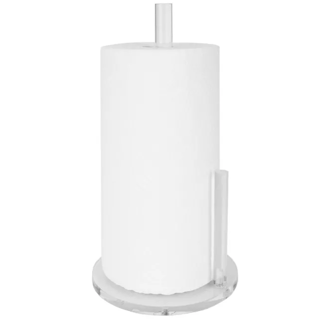 Paper Towel Holder Countertop Clear Acrylic Paper Towel Dispenser, Premium Ar...