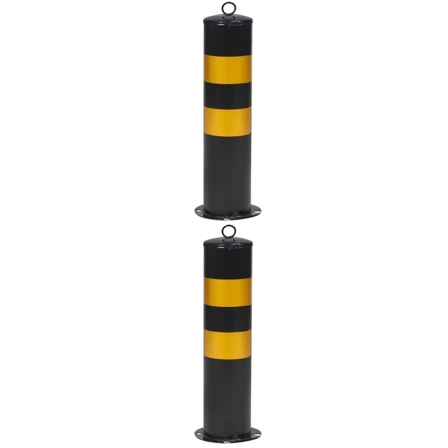 Barriera vialetto di avvertimento 2 pezzi barriera cancello recinzione