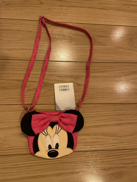 Girls Minnie Mouse Cross Body Bag Disney Store New With Tags