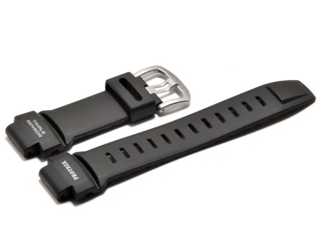 Uhrenarmband CASIO für PRW-3500, PRW-35001, Kunststoff, schwarz