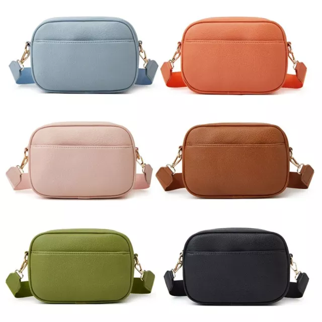 Large Capacity Messenger Bag Solid Color Crossbody Bags  Women Female