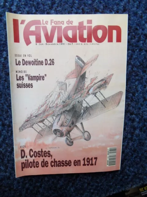 LE FANA DE L AVIATION N°264 de novembre 1991