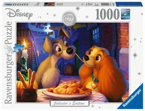 Ravensburger 13972 - Disney, Susi und Strolch, Puzzle, 1000 Teile|ab 14 Jahren