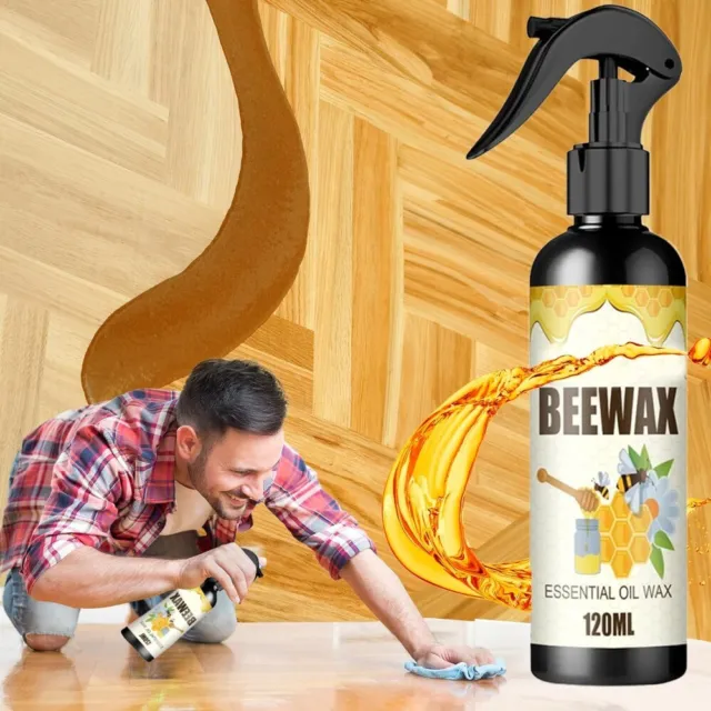 WOOD FLOOR CARE Natural Beeswax Furniture Brightening Polishing Waxing Y8  $7.91 - PicClick AU