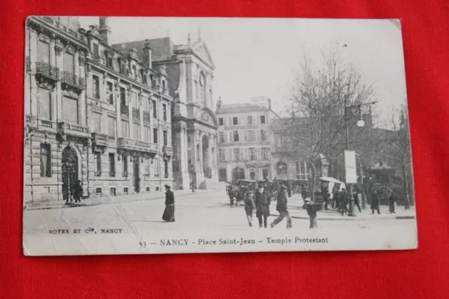 Nancy Place Saint Jean Temple Protestant 1917