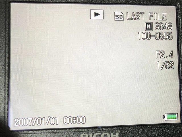 [MINT in Box] RICOH GR Digital II 10.1MP digital Camera black From JAPAN 12