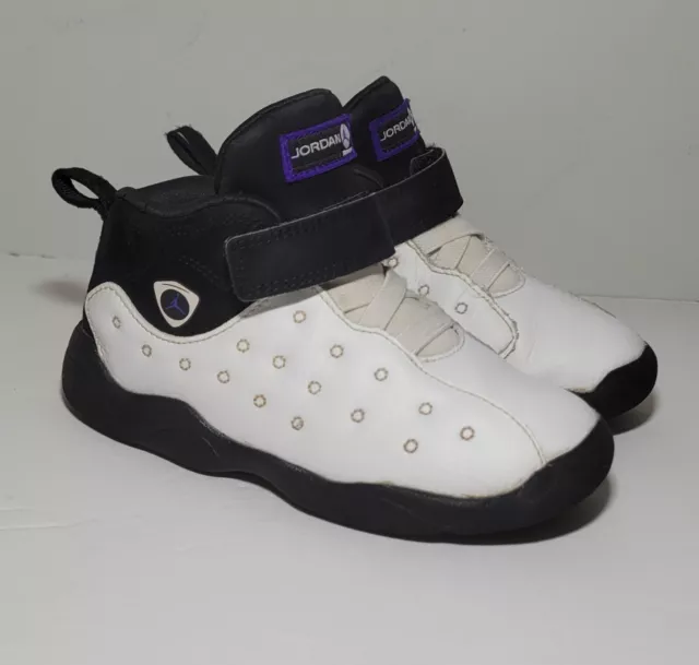 Nike Jordan Jumpman Team II White/Dark Concord-Black Toddler (AQ2794 104) 10C 3