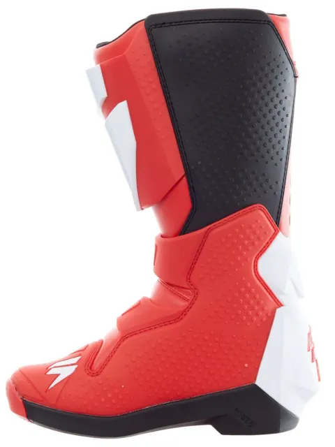 Shift Red 2018 Whit3 Label MX Stiefel - UK 12 2