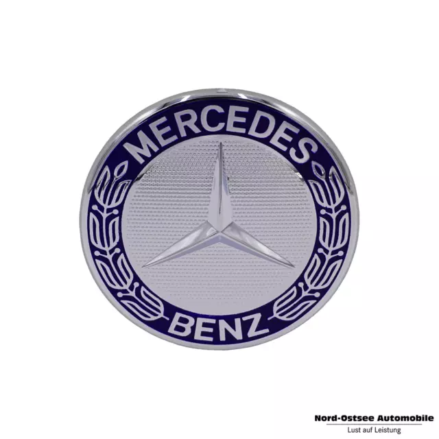 1x Original Mercedes-Benz Sticker Aufkleber Emblem Stern Motorhaube