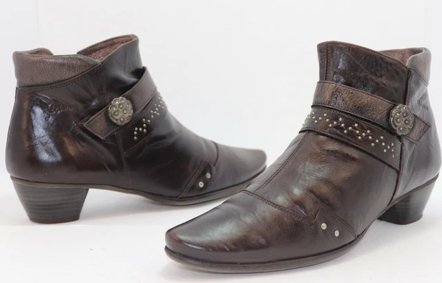DORKING Bottines Cuir Marron Taille 38 TBE